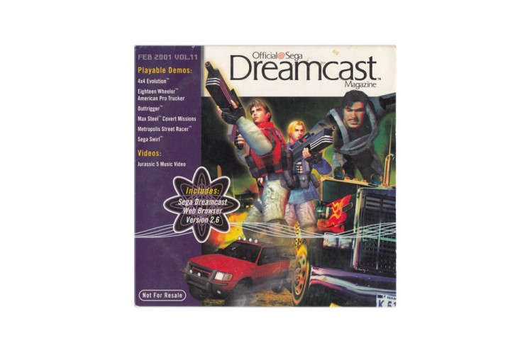 OSDM Demo Disc Feb. 2001 Vol. 11 - Cardboard Sleeve Only [Dreamcast] - Sega Dreamcast | VideoGameX